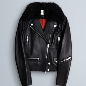 NWT The Arrivals Faelke Zero Leather Jacket